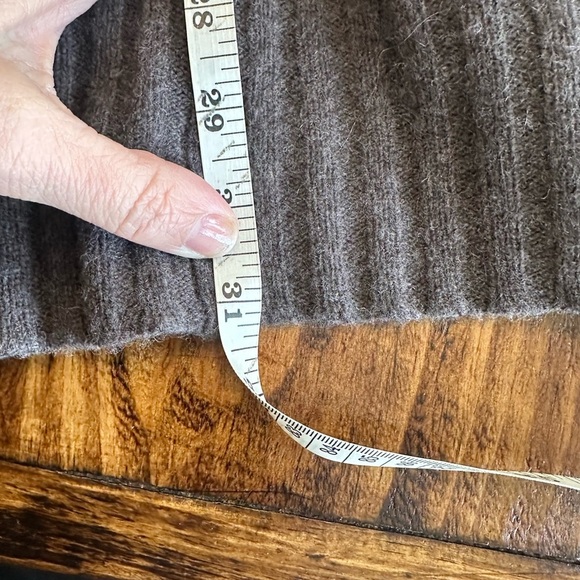 Eddie Bauer | Wool/Cashmere Blend Open Front Drape Cardigan - Picture 9 of 9